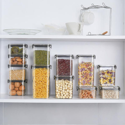 Transparent Food Storage Containers Kitchen Storage-HA00909-Veeddydropshipping