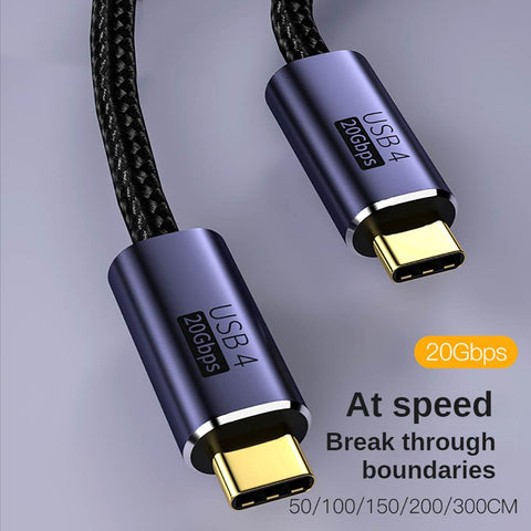 HD Video 8K Monitor Casting USB4.0 Type C Cable Full Function -CE01185-Veeddydropshipping
