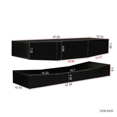 LED TV Stand Media Furniture Console-HA01704-Veeddydropshipping