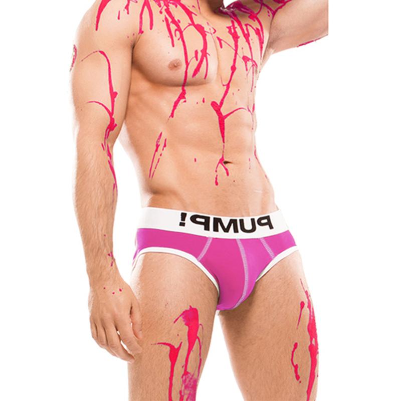 Underwear Men Briefs Underpants Low waist Men&#39;s Briefs Bikini-MF01656-Veeddydropshipping