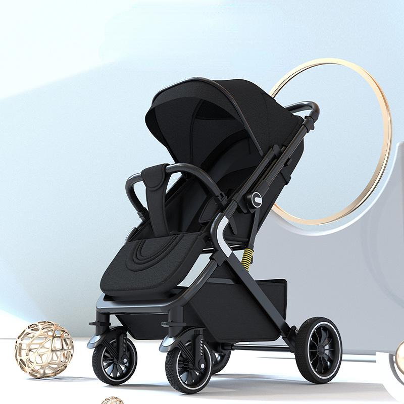 High Landscape Shock absorption Baby Stroller Portable Travel Folding Prams-TB00352-Veeddydropshipping