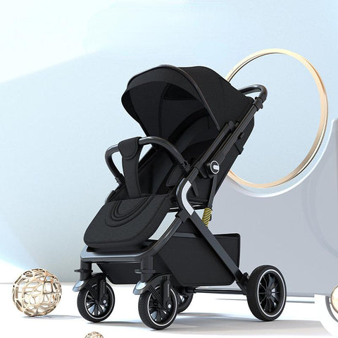 High Landscape Shock absorption Baby Stroller Portable Travel Folding Prams-TB00352-Veeddydropshipping