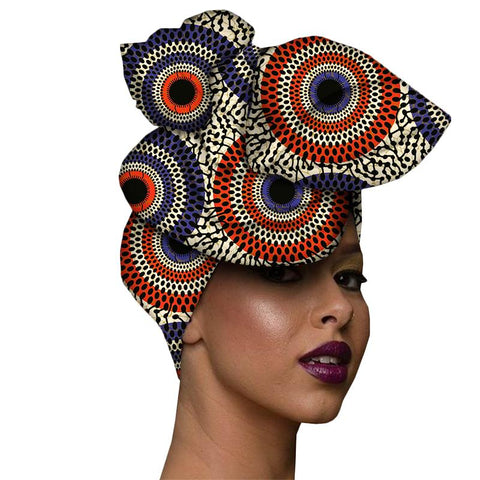 African Headscarf Women Head Wrap-WF01525-Veeddydropshipping