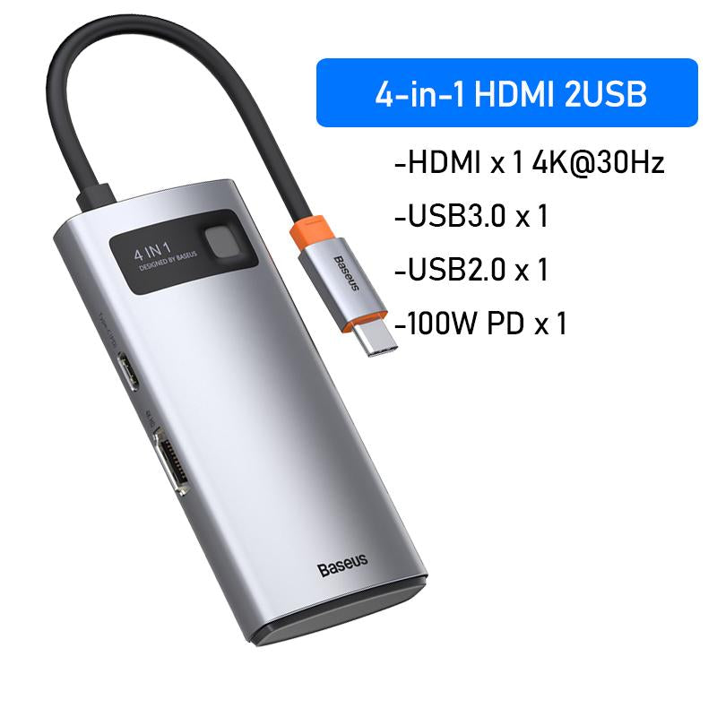 Multi HUB  Ethernet Network HUB Dock Station Splitter-CO00232-Veeddydropshipping