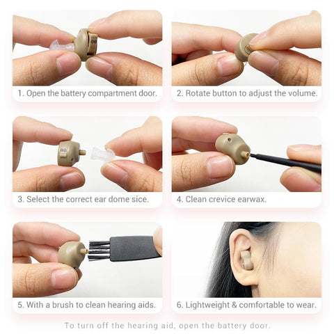 Digital Hearing Aid Wireless Headphone Amplifier-BH00805-Veeddydropshipping