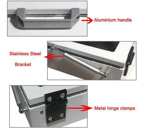 24.8" x 32.6" 63×83cm 120W Vacuum LED UV Exposure Unit PLC Panel for Screen PrintingVeeddydropshipping
