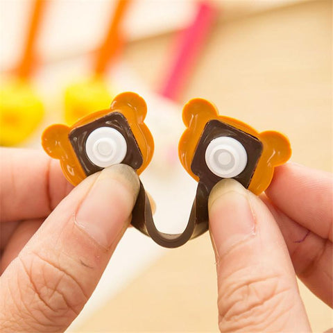 3 pcs Cute Cartoon Mobile Phone USB Cable Cable Winder Cable Control Cable Protector-PA00864-Veeddydropshipping