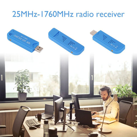 USB 2.0 TV Receiver DAB FM RTL2832U R828D SDR RTL A300U 25MHz-CE00847-Veeddydropshipping