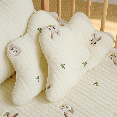 Korea Style Baby Pillow Soft Cotton Neck Protector Newborn Infant Nursing-TB00703-Veeddydropshipping