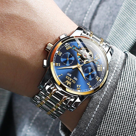 Mechanical Watches Automatic Watch Men Stainless Steel -JW00614-Veeddydropshipping