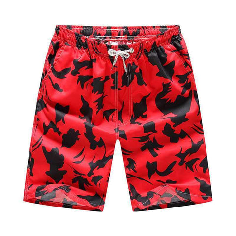 Women/Men Summer Beach Shorts Boys Swimsuit Shorts Men Five-point Pants -OS00184-Veeddydropshipping