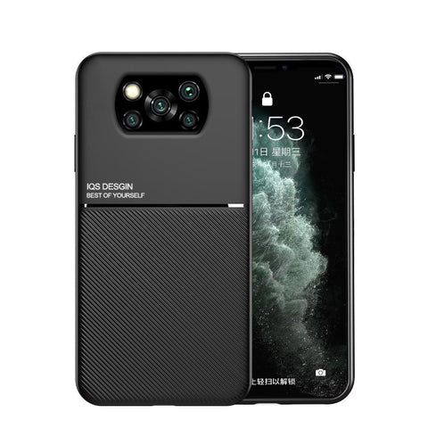 Luxury Business Shock Anti-fall Phone Case For Xiaomi Poco X3 Nfc Pro-PA00339-Veeddydropshipping