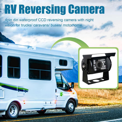 Waterproof 18 LED Car Rear View Camera Reversing Parking Backup Camera-AM00724-Veeddydropshipping