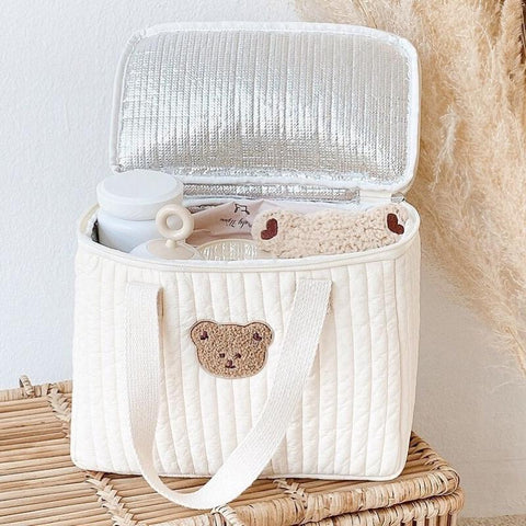Cute Bear Mommy Bag Diaper Nappy Baby Stuff Organizer Stroller-TB00231-Veeddydropshipping