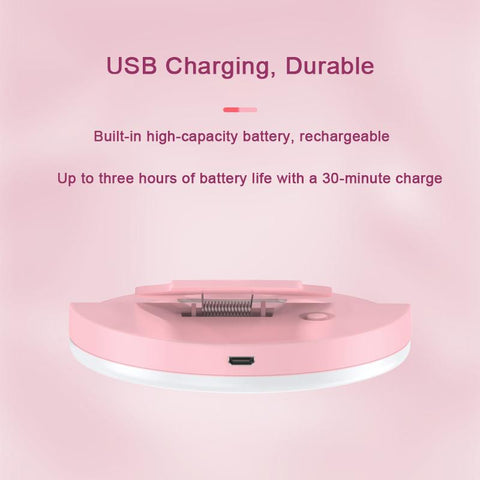 USB Charge Led Selfie Ring Light Mobile Phone Lens LED Selfie Lamp Ring for iPhone-PA00794-Veeddydropshipping