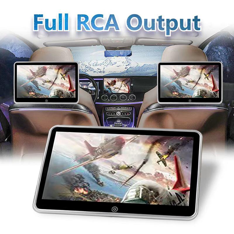 10.1 Inch Car Headrest Monitor Video AV Input 1024*600 Ultra-thin LCD-AM00683-Veeddydropshipping