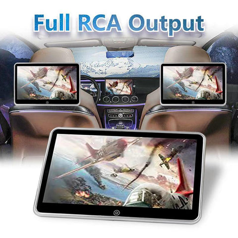 10.1 Inch Car Headrest Monitor Video AV Input 1024*600 Ultra-thin LCD-AM00683-Veeddydropshipping