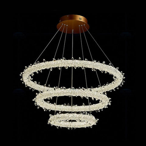 Luxury crystal led chandelier-TI00405-Veeddydropshipping