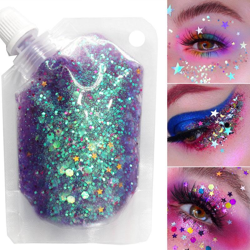 Face Jewels Eyeshadow Shimmer Face Eye Glitter-BH00613-Veeddydropshipping