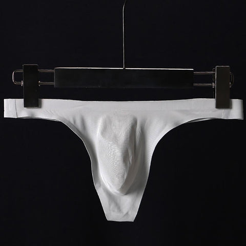 Stretchy Briefs Breathable Thong T-Back Male Underpants Seamless-MF01657-Veeddydropshipping