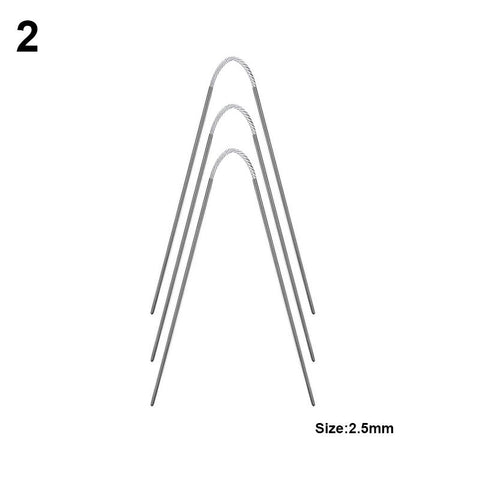 Stainless Steel Knitting Needles Round Ring-HA00010-Veeddydropshipping