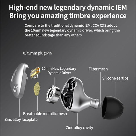 Metal Dynamic In Ear Earphone Aluminum Wired Headphones-Veeddydropshipping