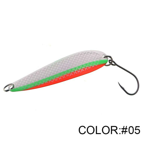 Metal Spoon Fishing Lure 7g 10g 13g  thin Spoon Lure Hard Bait Spinner Bait Isca -OS00474-Veeddydropshipping