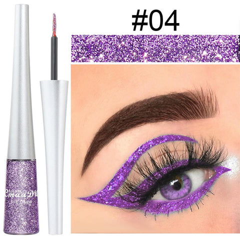 Glitter Liquid Eyeliner Pearlescent Diamond Eyeshadow-BH00606-Veeddydropshipping