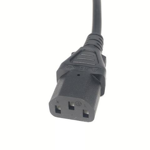 CEE7/7 to IEC C13 Power Cords, 10A/16A, 250V, H03VV-F 0.75mm Cable -CE00175-Veeddydropshipping