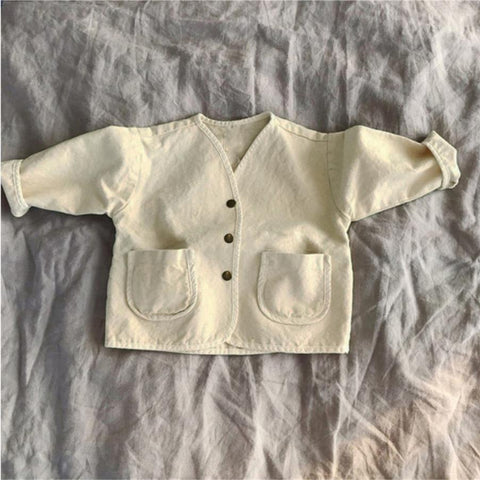 Baby Boys And Girls Denim Jacket Kids Denim Coat Spring And Autumn-TB01199-Veeddydropshipping