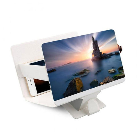 New Mobile Phone Screen Magnifier 3D Enlarger Magnifying Video Amplifier Projector-PA00698-Veeddydropshipping