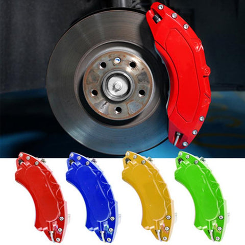 4Pcs Front Rear Brake Caliper Cover 3D Aluminum Car Styling Metal-AM00174-Veeddydropshipping
