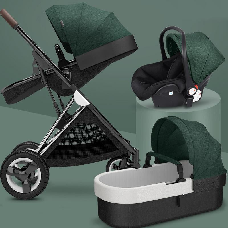 New Baby stroller 3 in1,four wheels stroller,2 in 1 baby car,kinderwagen-TB00367-Veeddydropshipping