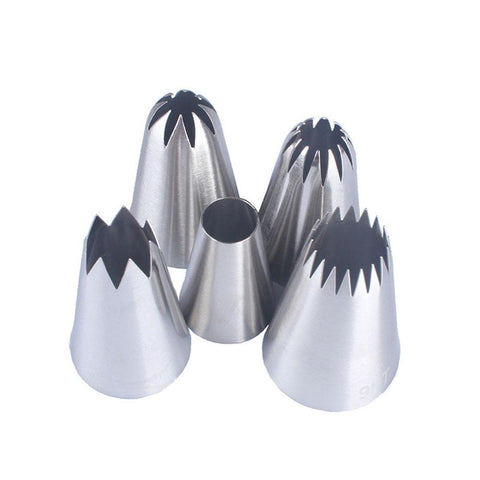 Large Metal Cake Cream Decoration Tips Pastry Tools-HA01195-Veeddydropshipping