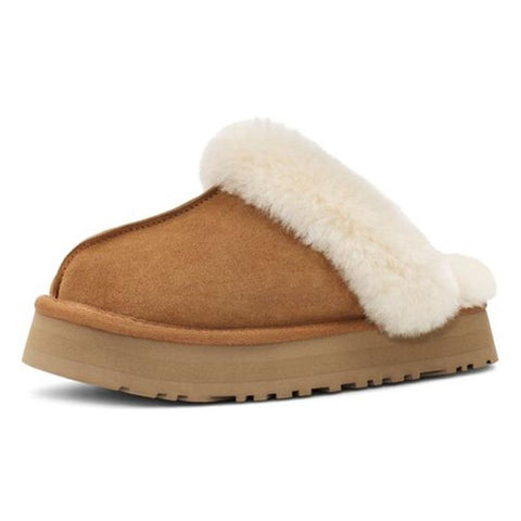 Women Flats Shoes 2023 New Fashion Platform Casual Home Suede-BS01153-Veeddydropshipping