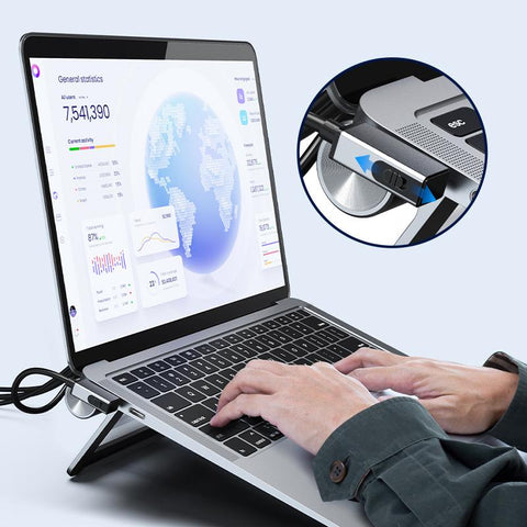 HUB Stand HDMISD TF Card Detachable-CO00117-Veeddydropshipping