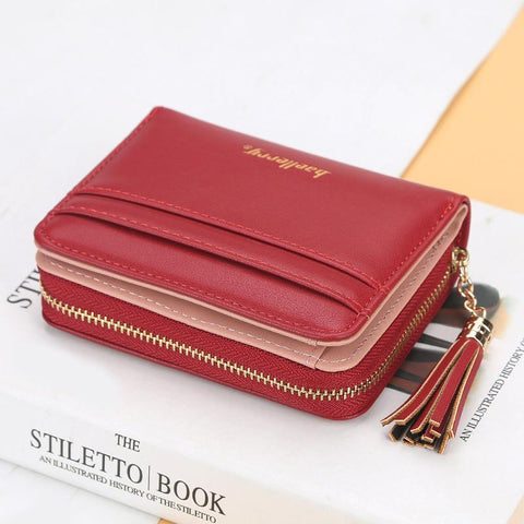 Coin Purse Fashion Leather Wallets Money Bag Multifunctional-BS00192-Veeddydropshipping