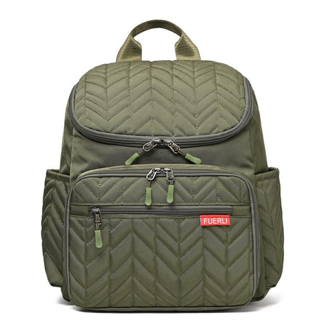 Bags Function Large Capacity Diaper Bag Embroidery Waterproof and-BS00054-Veeddydropshipping