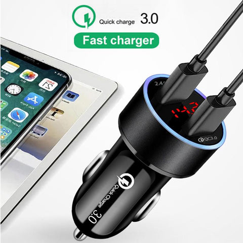 For OPPO A74 A94 5G A93 A73 A53 2020 Fast Car Charger-PA01176-Veeddydropshipping