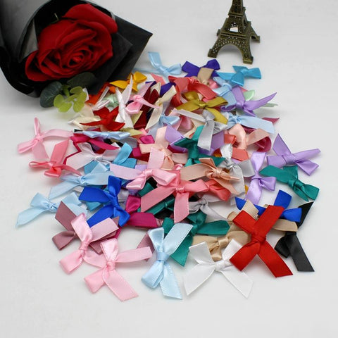 Ribbon Satin Bow Flower Craft Decoration Handwork-HA00028-Veeddydropshipping