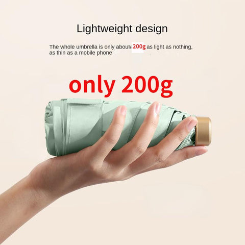 Mini Pocket Rain Umbrella Sun Shade Umbrella-HA01155-Veeddydropshipping