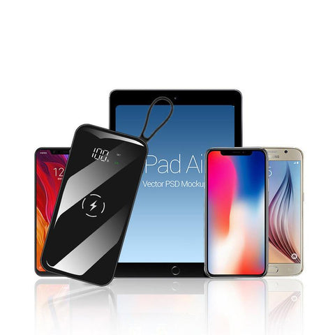80000mAh Wireless Power Bank Portable Digital Display Smartphone Charger Outdoor-PA00491-Veeddydropshipping