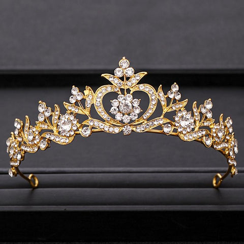 Wedding Crown Hair Jewelry Bridal Headpiece Hair Accessories -JW00461-Veeddydropshipping