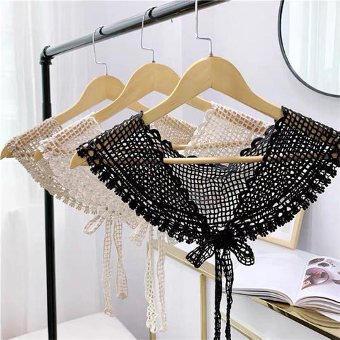 Women Clothes Accessories Detachable Collar-WF01340-Veeddydropshipping