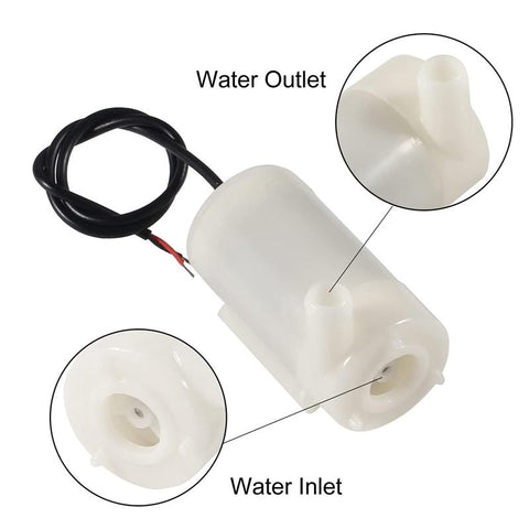 Micro Submersible Mini Water Pump 4m Silicone Tube-HA01533-Veeddydropshipping