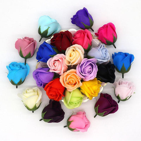 Soap Rose Head Wedding Home Decor-HA00605-Veeddydropshipping
