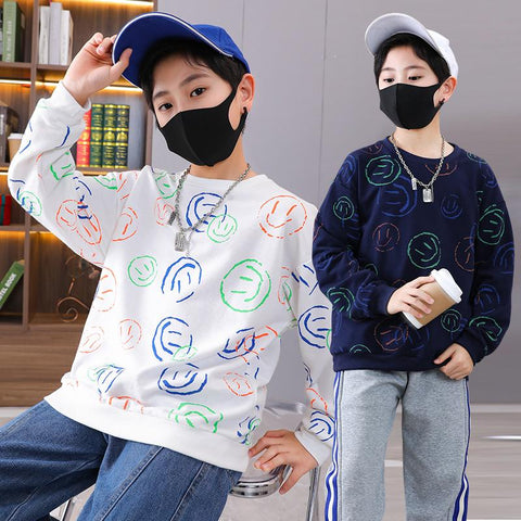 Boys Shirts Spring Summer Kids Korean Style Sweatshirts-Veeddydropshipping