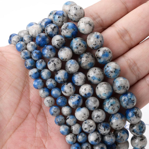Natural Red Coral Turquoises Agates Stone Round Loose Beads-JW01488-Veeddydropshipping