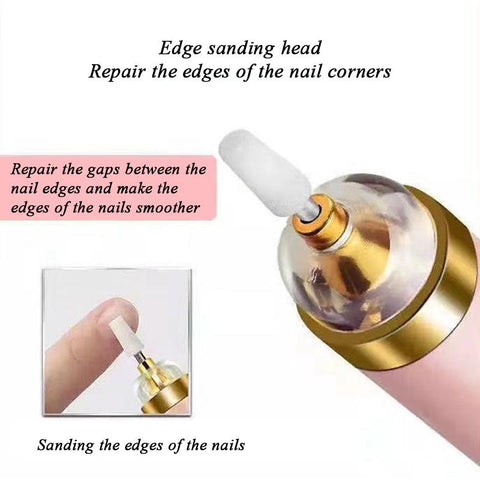 Electric Nail Drill Sander Nail Manicure  Light Art Pen Tools -BH01028-Veeddydropshipping