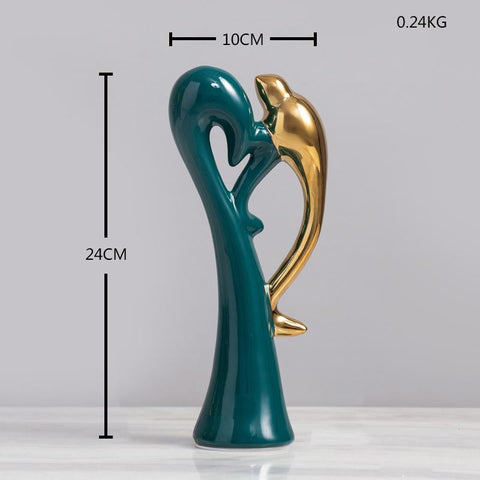 Modern Abstract Statue Animal Sculpture Home Decoration-HA00311-Veeddydropshipping